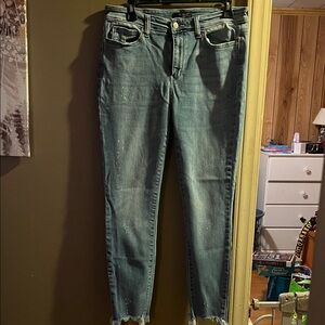 Judy Blue Women's raw hem jeans